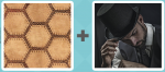 Pictoword level 515 - Honeycomb Leather Top Hat Gentleman