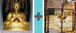 Pictoword Landmarks level 20 - Golden Buddha Holy Temple Peace Gate